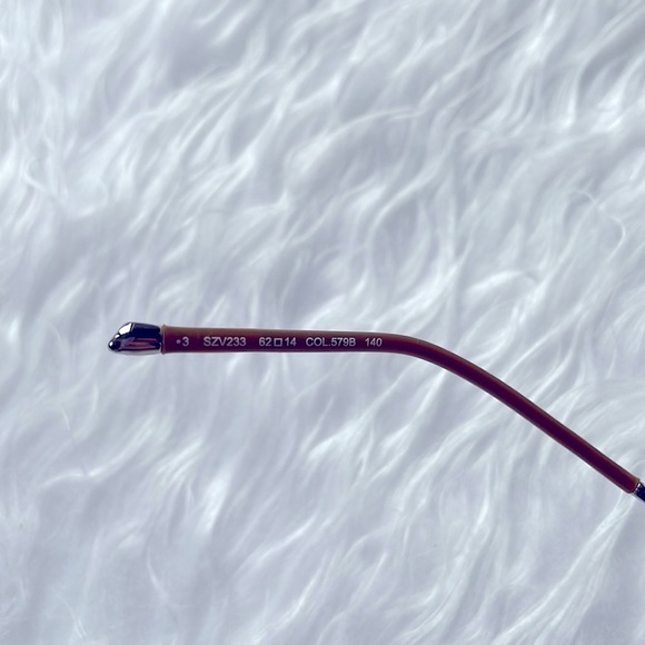 Zadig & Voltaire Pilot Aviator Sunglasses Metal Frame Blue Reflective Lens - Picture 12 of 16